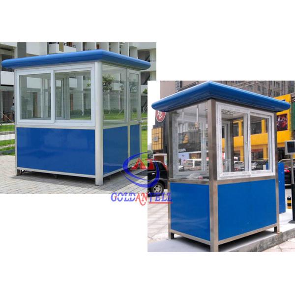 Восходящий поток теплого воздуха изолировал полуфабрикат комнату охранника со штуцерами электричества