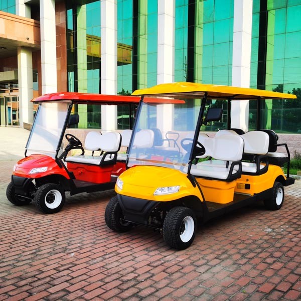 6-местная тележка для гольфа низкоскоростное транспортное средство с 4-колесным приводом