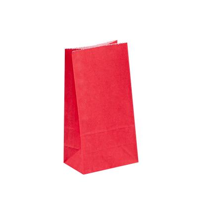 OEM ODM Kraft Paper Packing Bags Square Bottom For Bakery Bread