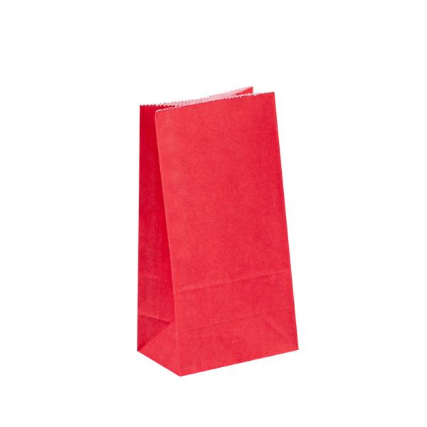 Customized Kraft Bakery Bags With Window For Takeaway / Fast Food / Bakery Goods