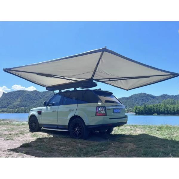 4x4 Vehicle Foxwing Awning Tent - Large 270 Degree Awning with Two Skylights