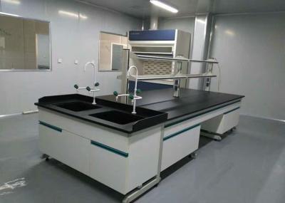 Acid / Alkali Resistant Wood Lab Furniture Phenolic / Epoxy Resin Work Top