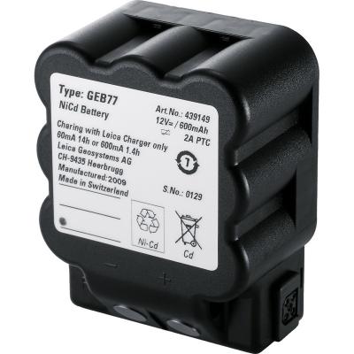 Surveying Battery Leica GEB77 12V 1000mAh Replacement Battery for Total Station