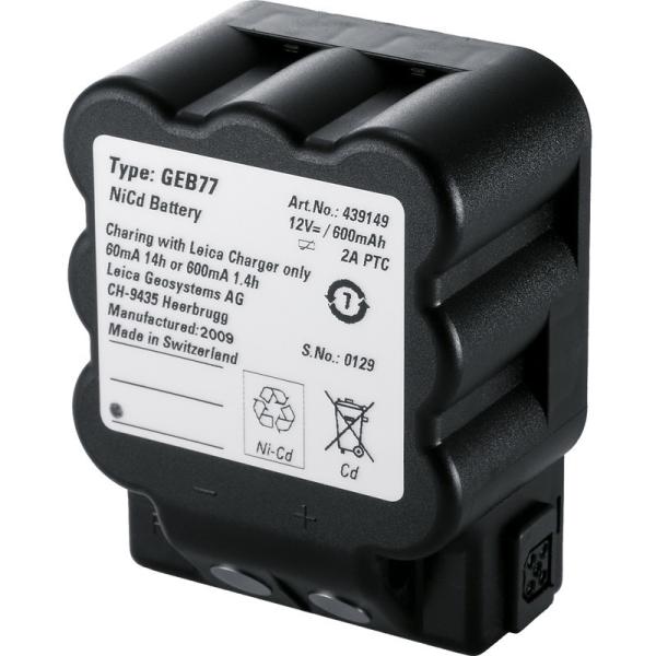 Surveying Battery Leica GEB77 12V 1000mAh Replacement Battery for Total Station