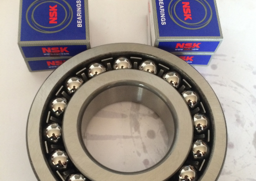 Self Aligning Miniature Angular Contact Ball Bearing , Double Row Steel Ball Bearings 2303-2RS size 17mm * 47mm * 19 mm