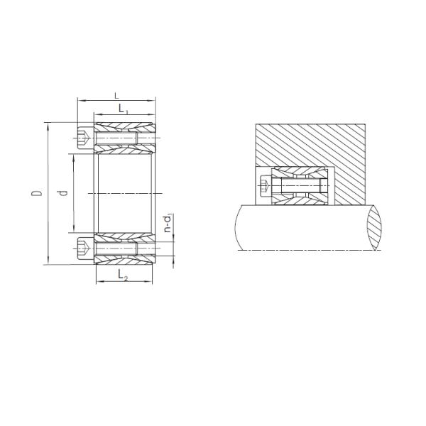 40kN Axial Force 26mm Thickness Keyless Taper Lock Bushings