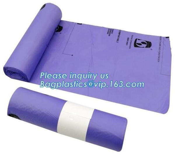 Environmental Compostable Mailing Courier Packaging Shipping Bags With Logo Custom Printed For Clothing