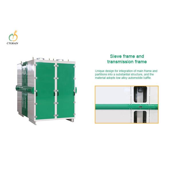 Оборудование зерна просевателя FSFG8x24 7.5kw мельницы филируя
