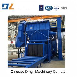 Heavy-Duty Roller Conveyor Shot Blasting Machine, Customizable