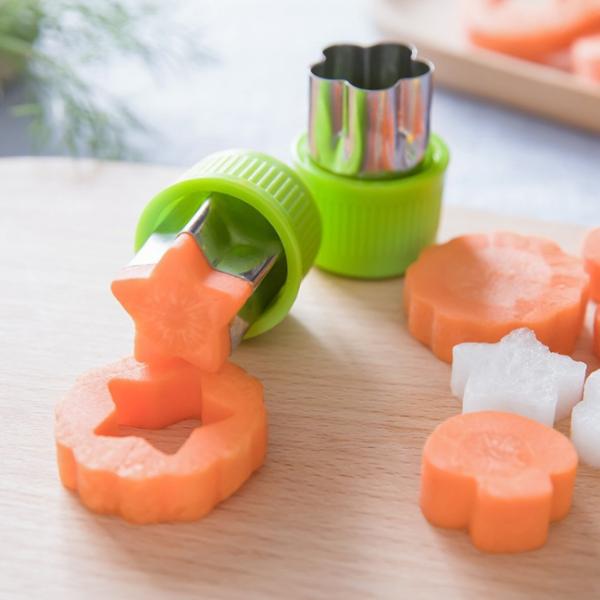 Резец фрукта и овоща формирует установленный инструмент для выпечки кухни