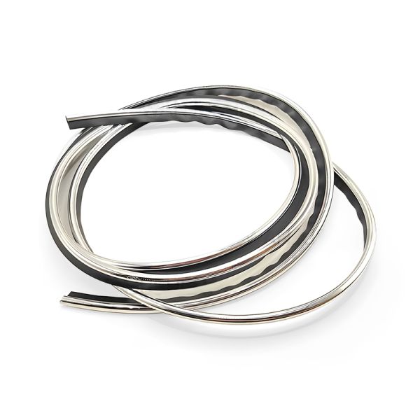 Furniture T Shape Decoration Tape Plastic Car Interior Slit Automotive Decorative Trim Strips Gold Pvc Edge Banding