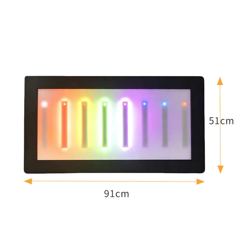Kids Early Education Musical Piano Board – 8-Color Touch-Sensitive Interactive Wall Panel with Piano & Animal Sounds