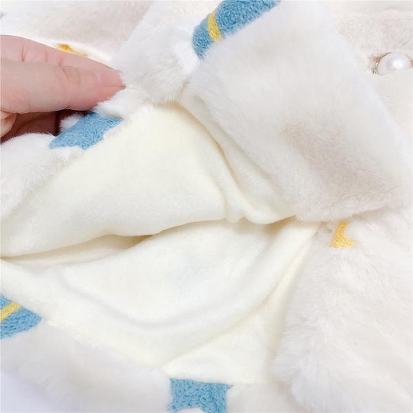 Cute Rabbit Ear Childrens Winter Jackets Children'S Outdoor Jackets For Toddler Girls