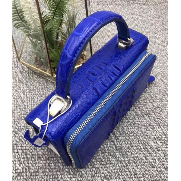 Fashion Genuine Crocodile Leather Women Small Mini Handbag Lady Purse Authentic Alligator Skin Female Cross Shoulder Bag