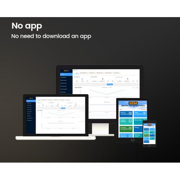 Acessórios de carregamento de telefone Máquina de venda automática Micron com elevador Nayax Card Reader