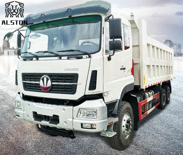 40 Ton Heavy Duty Tipper Truck , Euro 2 Diesel Dump Truck 6x4