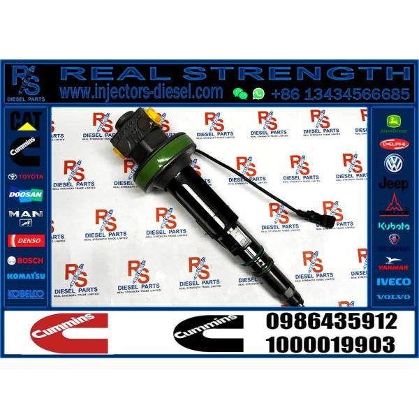 Горячая продажа Инжектор для железнодорожного топлива 0986435912 Дизельный инжектор 0 986 435 912