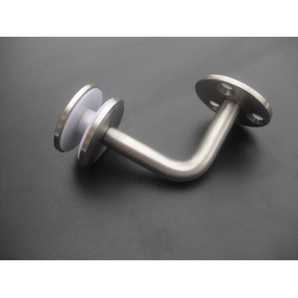 Handrail bracket glass to rail connector RS316, stainless steel 304, 201, Finishing satin or mirror