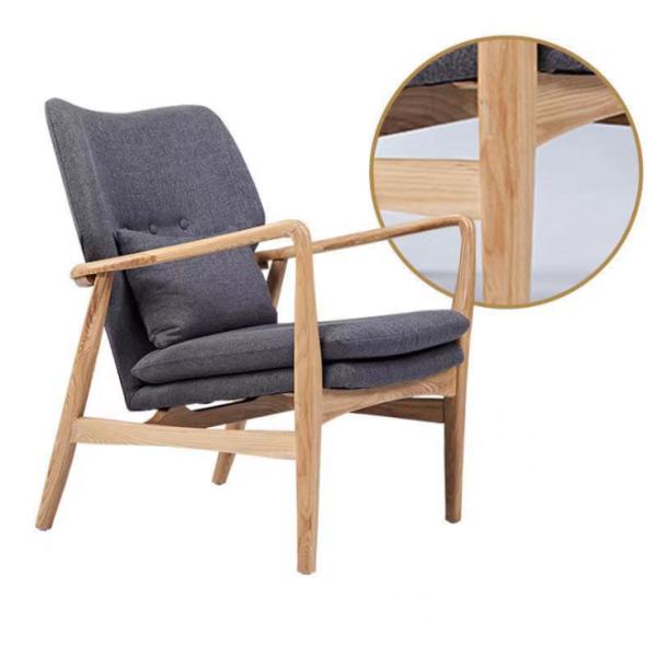 Upgrade Your Park Experience with this Modern Designer Wooden Armrest Recliner