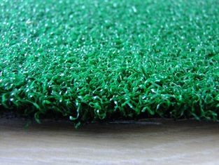 12mm PE Fibrillated Yarn Fake Artificial Field Golf Grass Recycled With PP + Cloth Backing