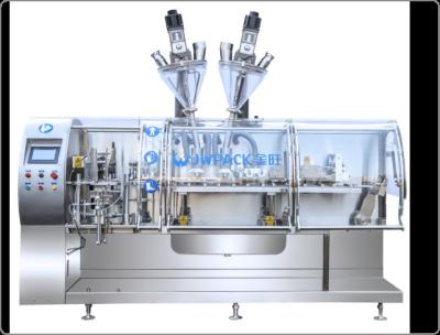máquina de embalagem horizontal secundária do saquinho 50pack para a máquina de embalagem detergente totalmente automático do pó dos grânulo
