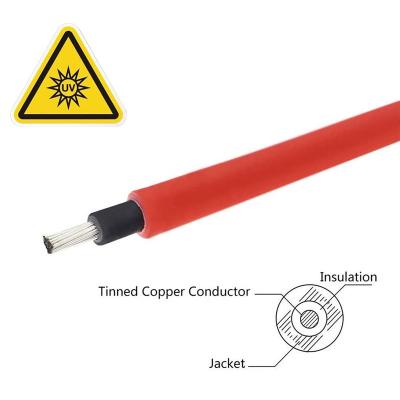 10 AWG 6mm2 XLPE Solar Cable 200m Roll Tinned Copper