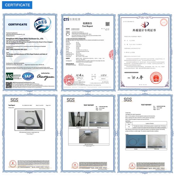 Cable Clips With Screw Faston 90 Degree Wire Rope Gripper Cable Hanger