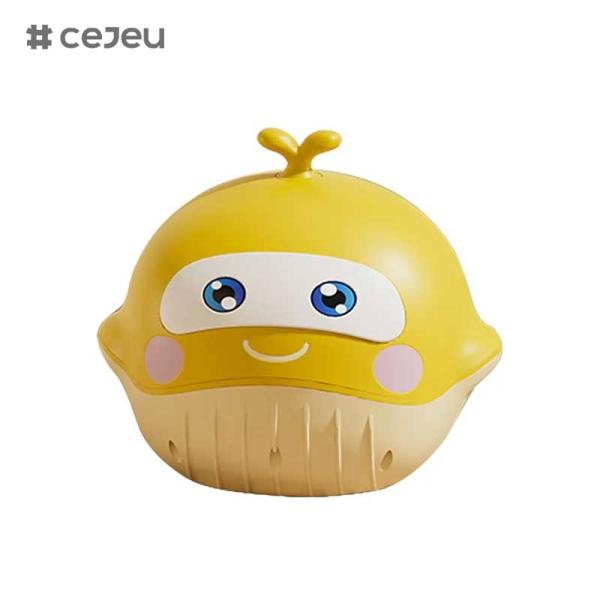 CJ-YT-6066 Bañera de plástico para bebé Bañera de entrenamiento Baño sanitario Seguridad Baño sanitario inteligente Baño de entrenamiento de viaje portátil con música y luz