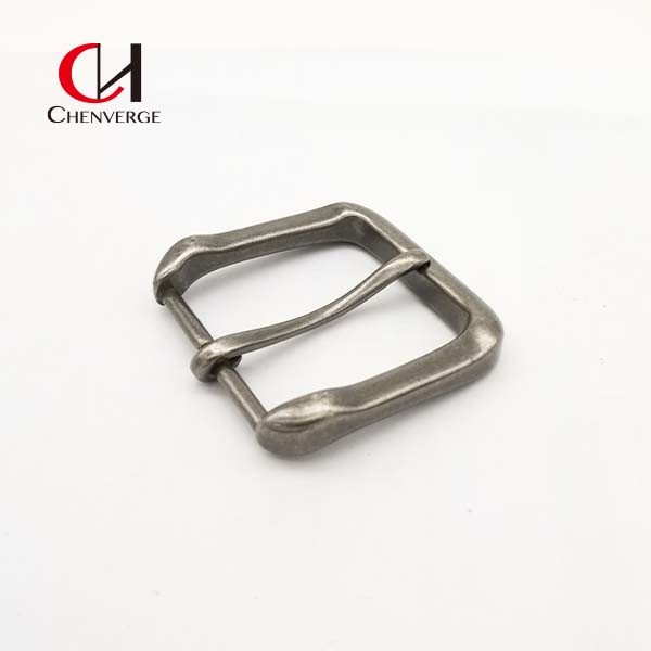 Simple Square Pin Belt Buckles Anti Erosion Zinc Alloy Material