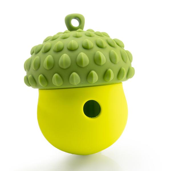  Silicone Berry Slow-Feeder - Pet Chew Toy for Emotional Comfort - Durable Dispenser for Cats and Dogs