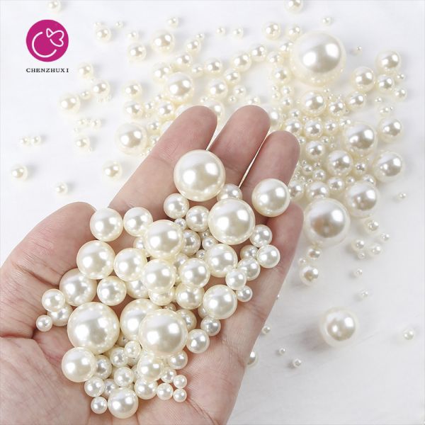 Wholesale 3A Loose Pearls Round Half-hole White 7mm 8mm 9mm Natural Freshwater Pearl for Jewelry