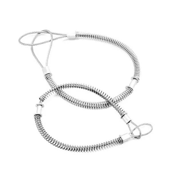 26 Cable Length Loop to Loop Galvanized WhipCheck Safety Cable for 1/6 Hose OEM Accepted