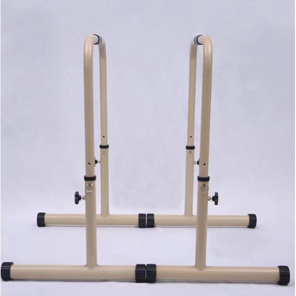 Indoor stand Push up Bicep Triceps Muscle Strength Dip Station multi function round metal tube adjustable height Parallel Bars