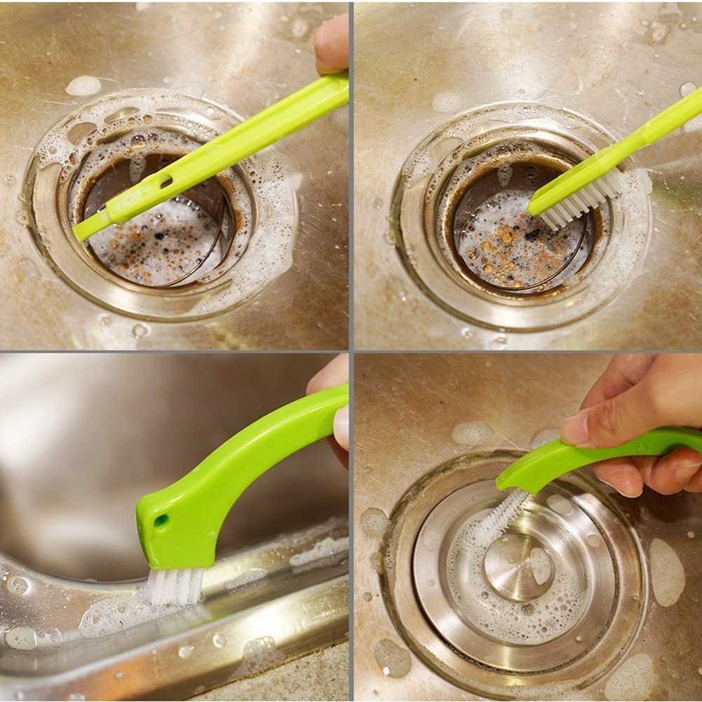 плитка 2.1in красная совместная Scrub чистка Grout формы щетки 3.5inch плоская