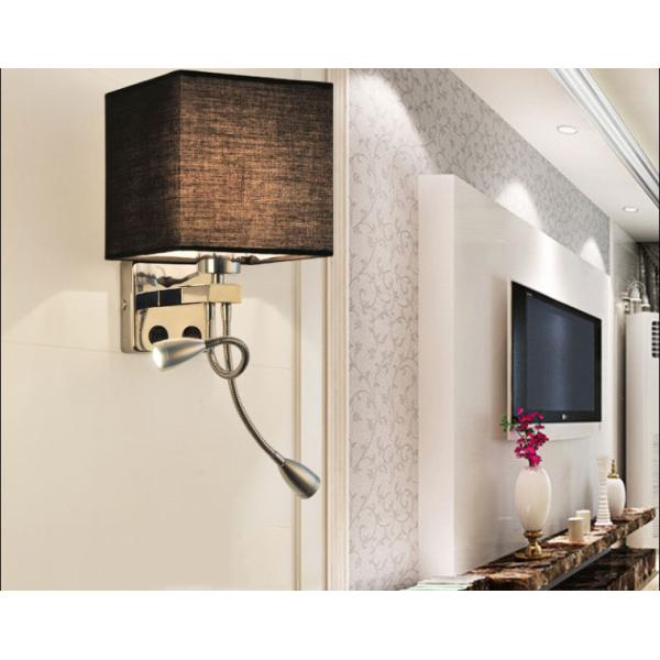 Fabric Led Wall Lights Cloth Lamp Stair Hotel Corridor Living Room Bedroom Aisle Bedside bed headboard lamp （WH-VR-82）