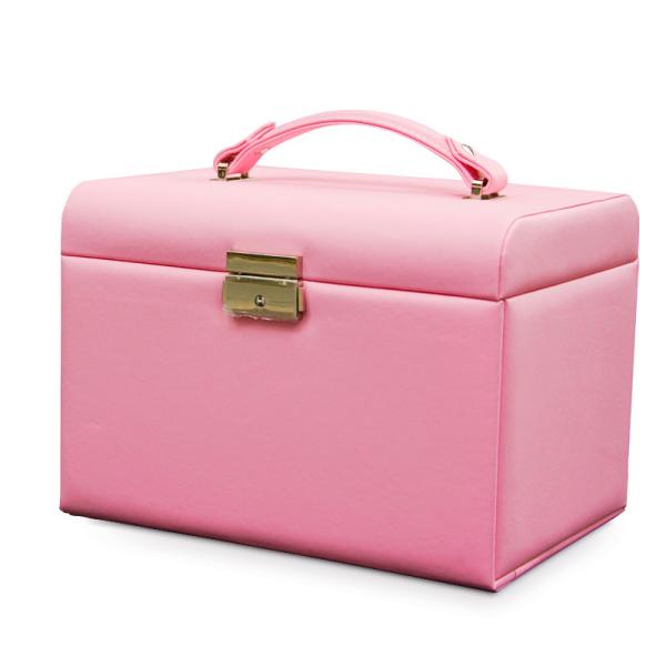 Big Size Luxury Necklace Box , Dust Resistant Portable Jewelry Display Cases