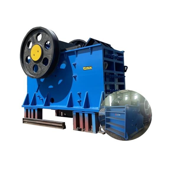 Вибрация 100 TPH дробилки челюсти тяжелого рока конкретная низкая