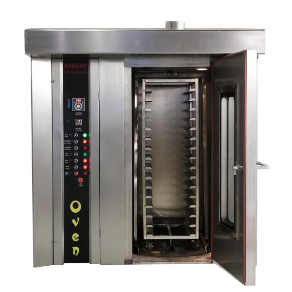 Industrial Bakery Equipment Baking Machine Hot Air Rotary Rack Oven for Bread Cake Toast