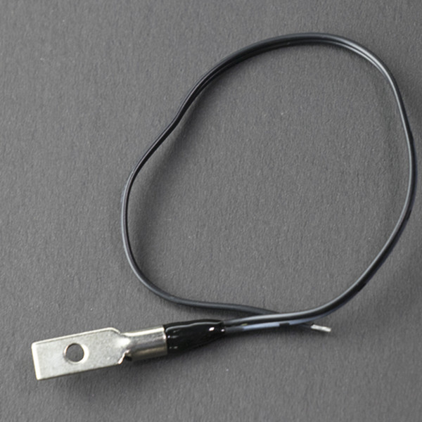 Termistor de perlas de vidrio de diodo 3435k Cable Cu Sn de 10k