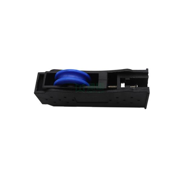 Plastic Blue Color Nylon Bearing Door Window Rollers Wheels Noise Free