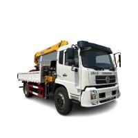 Dongfeng EuroV 6Ton Chassis Telescópica Boom Crane Caminhão montado com controle remoto