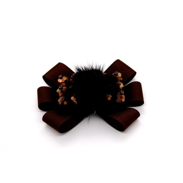Ribbon coloured bow-tied shoe flower,Handmade footwear ornaments and flower Thread ribbon Beige ,white,black,red ,blue