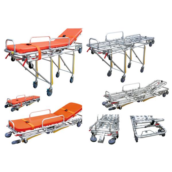 Emergency Equipment Ambulance Trolley Folded Stretcher Strong Medical Transport