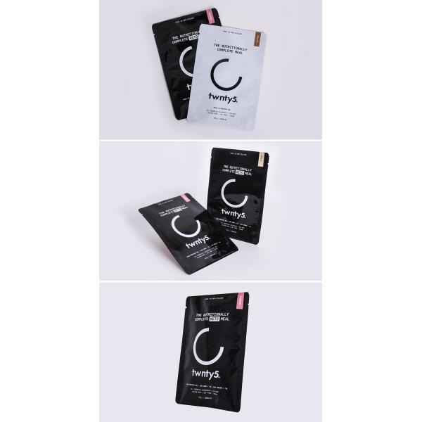 Mylar Foil Lined Shake Plastic Whey Protein Powder Packaging Bag Health Food Bag With Zipper