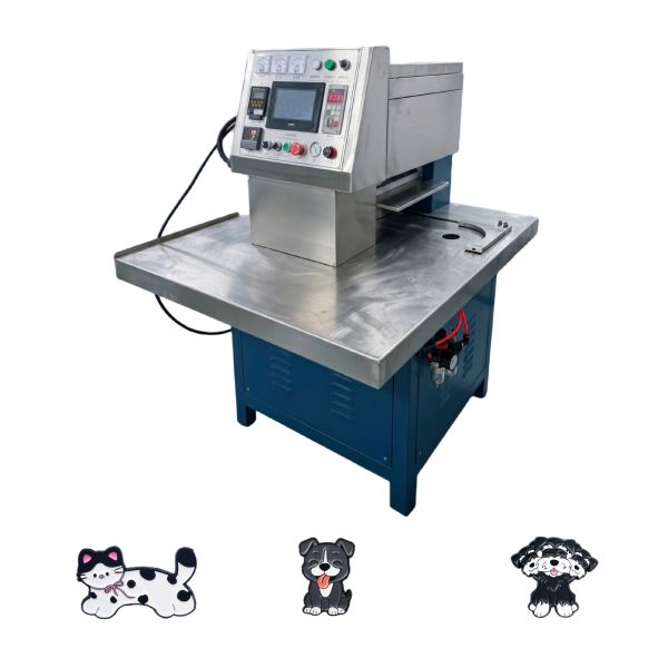 Fully Automatic Single Mold Head Puppy Badges Casting Machine for Production
