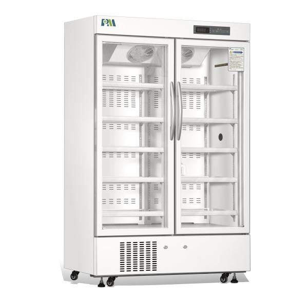 da farmácia médica vertical do suporte da capacidade 1006L refrigerador vacinal 2-8 graus