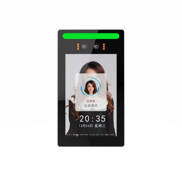 10 Inch Facial Recognition Time Clock Touchscreen Kiosk Wall Mount
