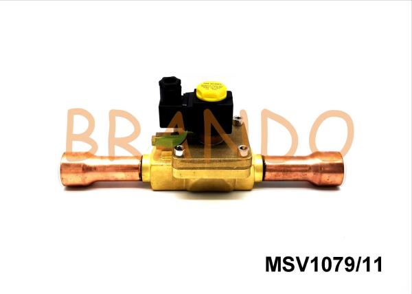 MSV-1079/11 Liquid Solenoid Valve For Refrigeration , G 1 3/8'' Electromagnetic Valve