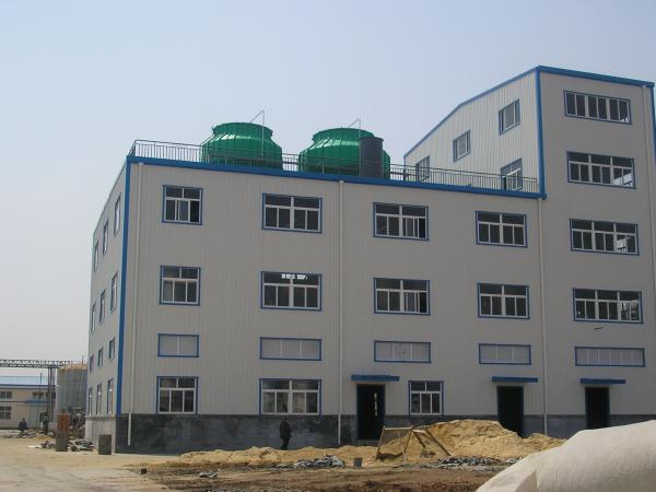 Le bâtiment industriel en acier à plusieurs couches, structure préfabriquée sur mesure en acier de construction