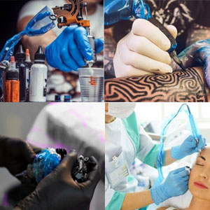 Disposal Blue Dental Barrier Film 1200 Sheets For Beauty Tattoo Clinic